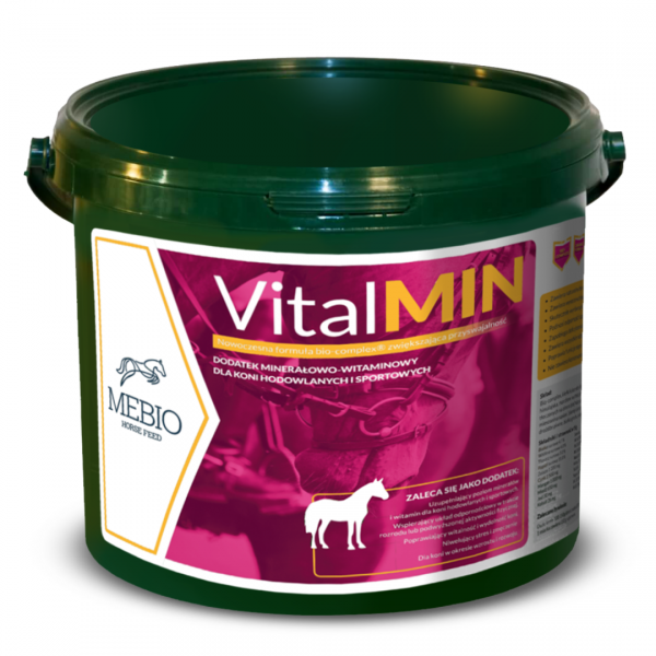 MEBIO VITALMIN Witaminy i minerały dla koni hodowlanych i sportowych 3kg