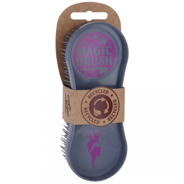MAGIC BRUSH JANNE Szczotka do pielęgnacji koni RECYCLED