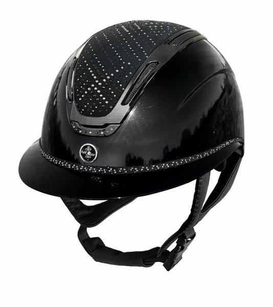 FAIR PLAY EQUILEUS WV STELLIFY SHINY Kask jeździecki SZEROKI DASZEK