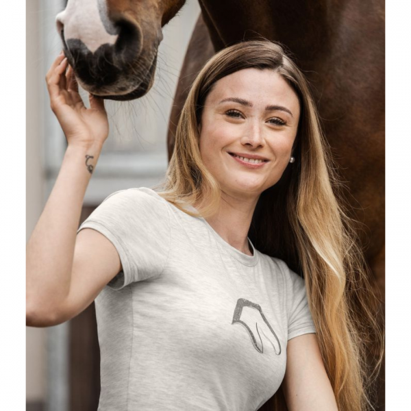 ELT ORLEANS Koszulka jeździecka damska z krótkim rękawem