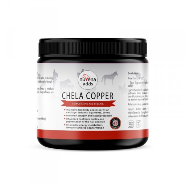 NUVENA CHELA COPPER Miedź dla konia 200g
