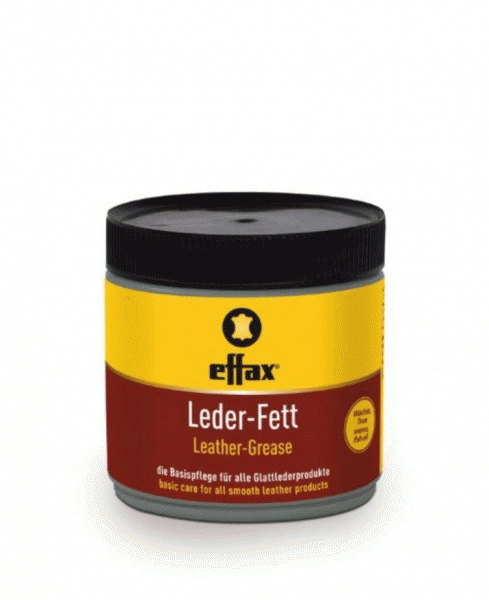 EFFAX LEATHER GREASE Pasta/smar pielęgnacyjny do skór CZARNA