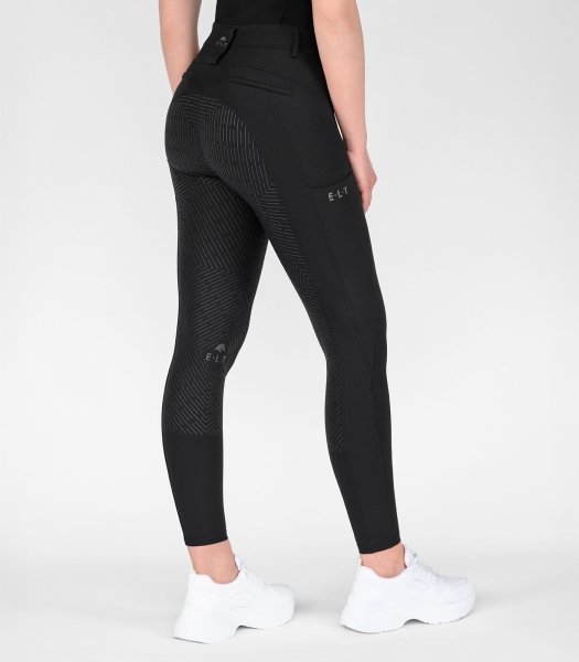 ELT COMFORT RIDE Bryczesy jeździeckie damskie z silikonowym lejem i wysokim stanem