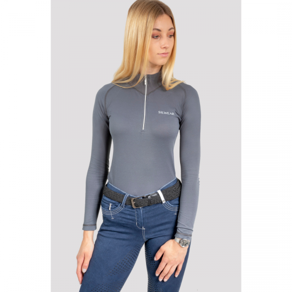 SILWEAR SUMMER Golf/Bluzka techniczna z długim rękawem damska