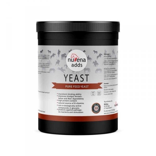 NUVENA YEAST Drożdże wspierające układ pokarmowy u konia 700g