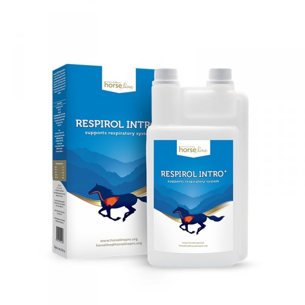 .HorseLinePRO Respirol Intro+ Syrop łagodzący kaszel i usuwający wydzielinę z dróg oddechowych koni