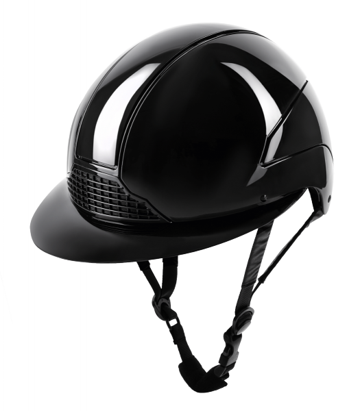 SWING H24 LADY GLOSSY Kask jeździecki regulowany z szeroki daszkiem