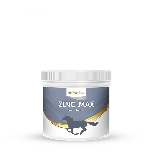 .HorseLinePRO Zinc Max cynk chelatowy dla koni o słabej kondycji skóry, sierści, kopyt 345g