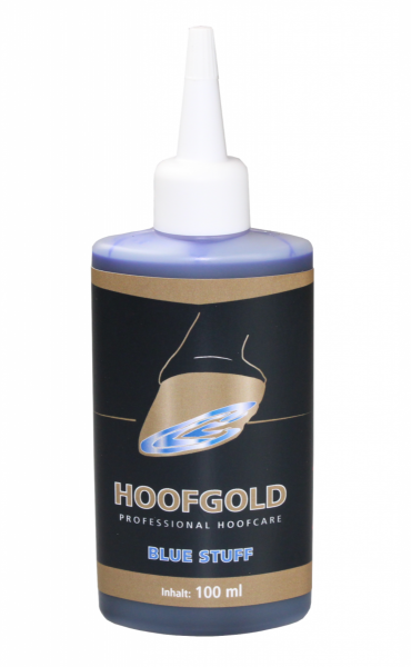 HOOFGOLD BLUESTUFF Preparat leczący gnijącą strzałkę kopyta 100ml