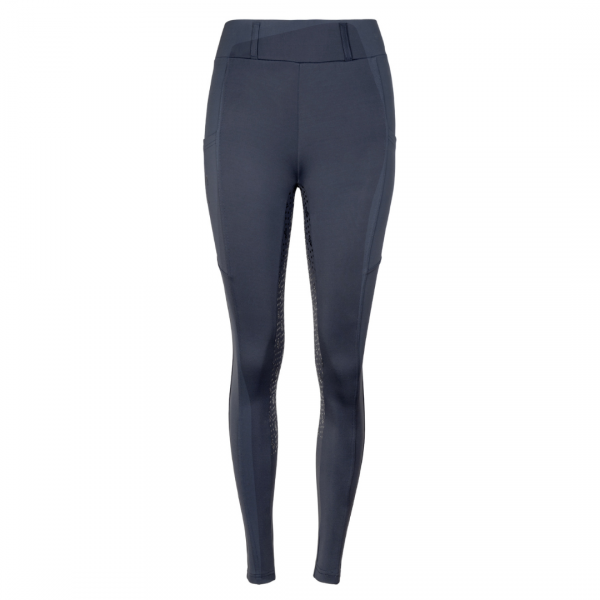 SILWEAR COMFORT PRO Legginsy jeździeckie z wysokim stanem i pełnym lejem silikonowym