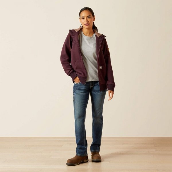 ARIAT REBAR ALL WEATHER SHERPA Wodoodporna bluza damska z polarem
