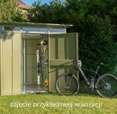 Domek ogrodowy z dachem jednospadowym „Berry” model „Classic” typ 3