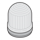 Lampa błyskowa 230 V AC, kolor pomarańczowy