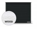 Brama RenoMatic 3000 x 2000 mm, Przetłoczenia M, Woodgrain, kolor CH 703 antracytowy z efektem metalicznym + prowadzenie Z