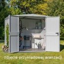 Domek ogrodowy z dachem jednospadowym „Berry” model „Classic” typ 2