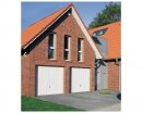 Brama uchylna N80, 2750 x 2125 mm, wzór 902, kolor RAL 9016 biały
