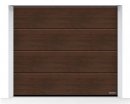 Brama LPU 42 3500 x 2250 mm, Przetłoczenia L, Decograin, Dark Oak + prowadzenie Z