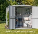Domek ogrodowy z dachem dwuspadowym „Berry” model „Classic” typ 1