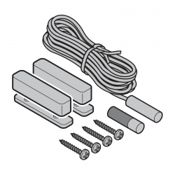 Czujnik elektromagnetyczny AMK 404042.9, VdS klasa B, kabel 3,5 m