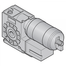 Napęd nasadowy DD160, AWG, SMA, 400D, o efektywnym czasie pracy 60%, IP 65