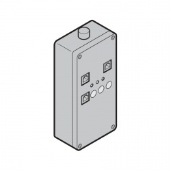 Próbnik prądu KPT1 z płytką zakończeniową przewodu, baterie blokowe 2 × 9 V-E 6 LR61