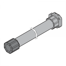 Napęd XL120/11 – ciężar kurtyny ≥ 40 kg