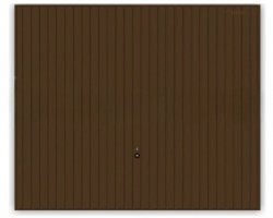 Brama uchylna N80, 2500 x 2250 mm, wzór 902, kolor RAL 8028 brązowy