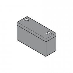Bateria zasilania awaryjnego 12 V/7 Ah do SVG 522 i sterowania napędu Liberda (wymagane 2 × )