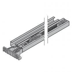 Szyna jezdna, prowadnica FS 32 do napędów IsoMatic 500, do bram o wysokości 2250 mm (poprzedni nr 437369)