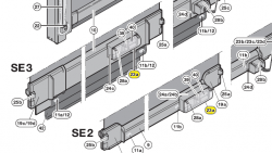 23a - Pokrywa skrzynki kablowej do bezprzewodowego przesyłania impulsów