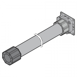 Silnik rurowy z płytką adaptacyjną L60-M05 (60 Nm)