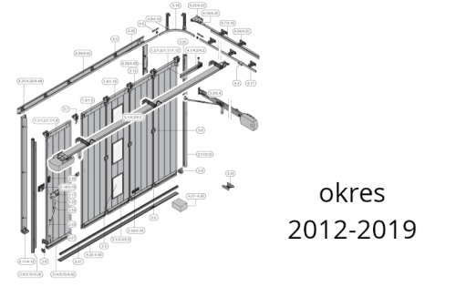 Boczne bramy segmentowe serii 10 - HST42 (okres 2012-2019)