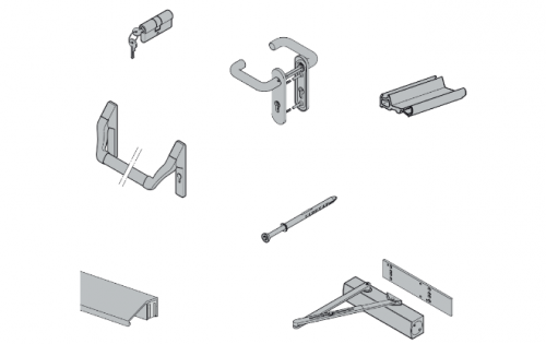 Części zamienne do drzwi