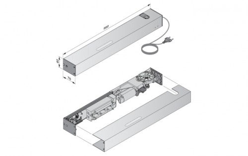 Napędy do drzwi skrzydłowych