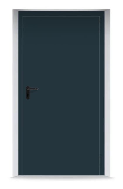 Drzwi przeciwpożarowe EI30, HPL 30 A-1, 900 x 2000 RAL 7016