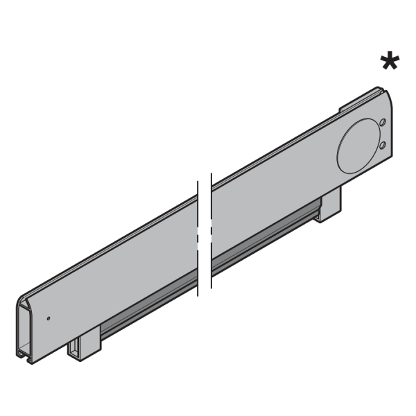 Część dolna z aluminium – komplet