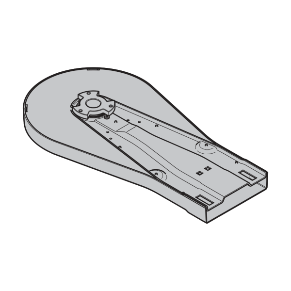 Adapter łańcucha 1:5,3 do H4, HU4 (LH – RM > 1560 mm), V6, VU6 (RM > 2500 mm), H5, HU5, V7, prowadzenie VU7