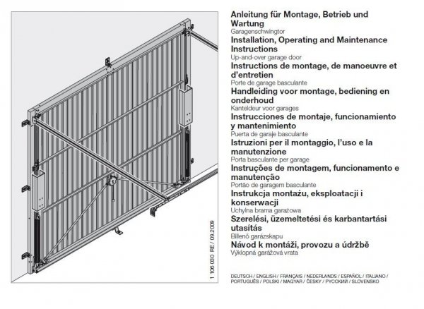 Instrukcja montażu i obsługi - brama N 80