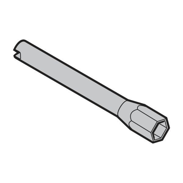 Adapter serwisowy i montażowy SMA z gniazdem sześciokątnym 13 mm do napędów DD17-DD65