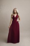 SENAT STYLISH  SUKIENKA BORDO 65004-1