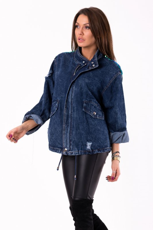 KURTKA - JEANS 46006-1