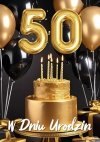 Karnet 3D W dniu 50 Urodzin
