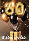 Karnet 3D W dniu 60 Urodzin