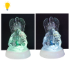 Figurka akrylowa Anioł Szopka z oświetleniem LED. Podświetlenie na różne kolory 10x10x15 cm