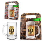 Kufel do piwa w ozdobnym opakowaniu 25 LAT - 500ml