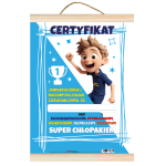 Certyfikat Super Chłopaka .A4