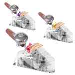 Kielnia z dzwonkiem i 6 kieliszkami.