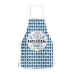 Fartuch kuchenny z napisem DZIADEK NAJLEPSZY SZEF KUCHNI