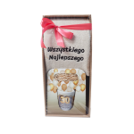 Zestaw upominkowy na 30 URODZINY ręcznik i kubek w ozdobnym opakowaniu. 18.5x9.5x41 cm