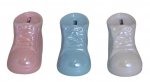 SKARBONKA CERAMICZNA BUCIK MIX 3 KOLORY DISPLAY 10x5,5x5,5 cm